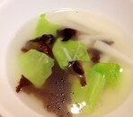 大根とキクラゲの中華スープ